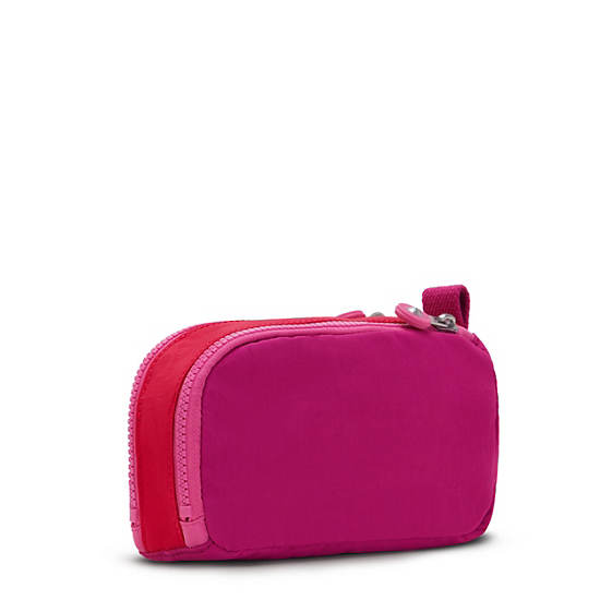 Sacs Kipling Tibby Classiche Pouch Rose | FR 1302CT